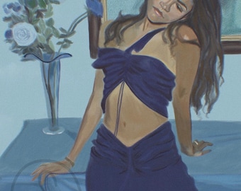 Zendaya in Blue