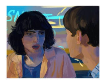 Mike and Will Argue- Byler Art