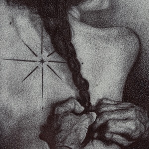 Braiding 8x10” Fine Art Giclee Print