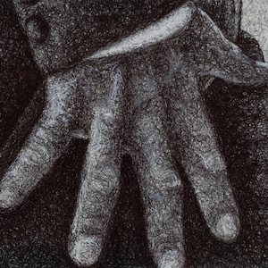 The Hand Flex 8x10 Fine Art Giclee Print Pride and Prejudice Mr. Darcy