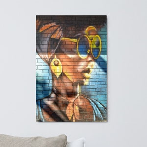 Black Girl Magic Graffiti Poster