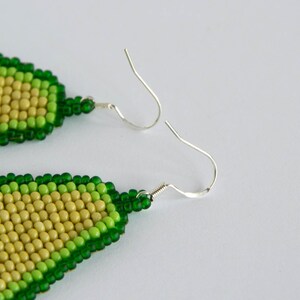Red Disk Dangle Earrings - Hook Earrings for Pierced Ears