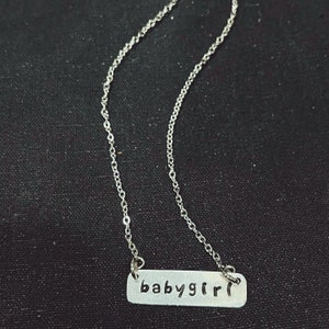 Babygirl Necklace