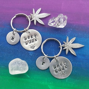 Best Buds Keychain