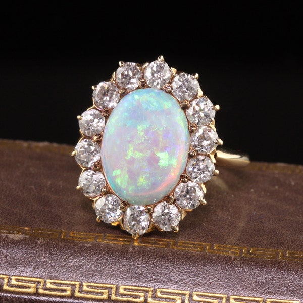 Antique Opal Ring - Shop Online - Etsy