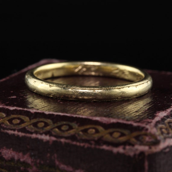 Vintage Traub Orange Blossom Ring 14k Yellow Gold Size 8 Wedding Band –  Jewelryauthority