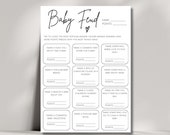 Baby Shower Family Feud Game | Trivia Party Activity (PDF Download)