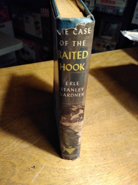 The Case of the Baited Hook by Erle Stanley Gardner HC/DJ Perry Mason 1940  HCDJ 