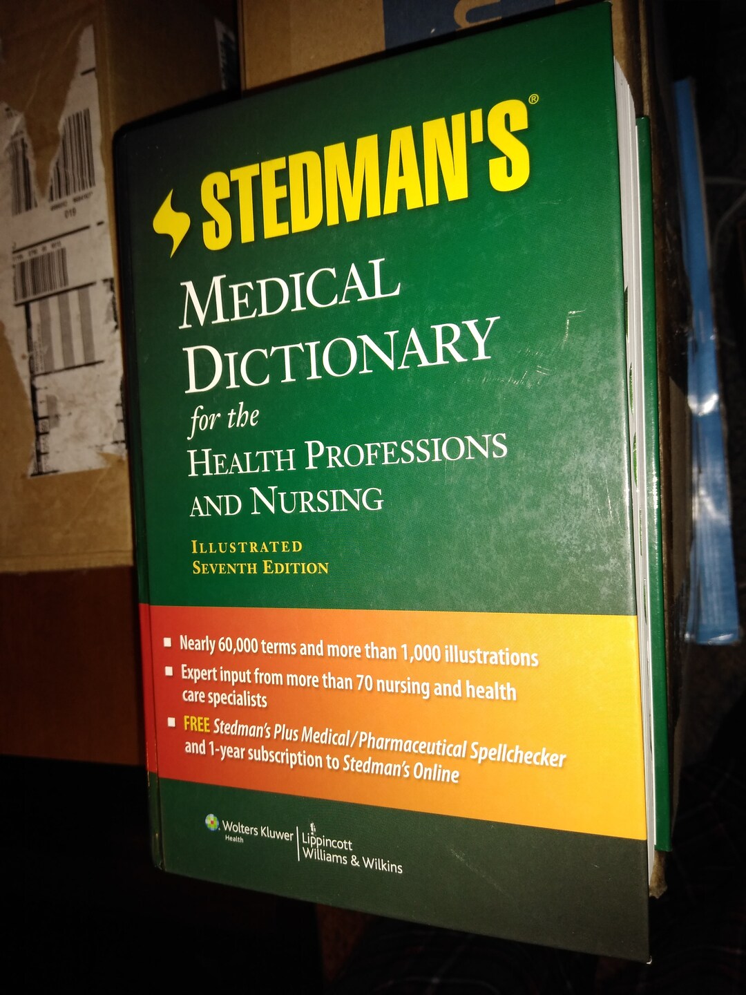 Stedmans Medical Dictionary for the Health Professons and Nursing hardcoverwdisc Etsy
