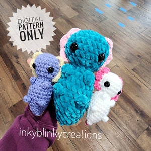 Annie the Axolotl Crochet Pattern *PATTERN ONLY*