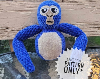 Gorilla game Crochet Pattern *PATTERN ONLY*