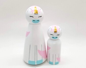 unicorn peg doll