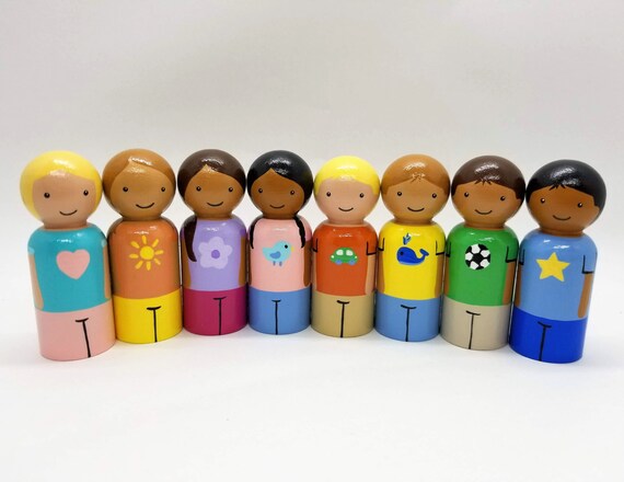 multicultural doll set