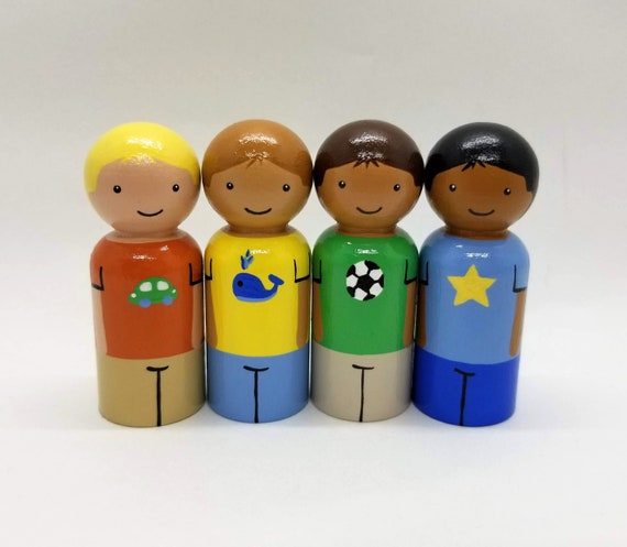 multicultural doll set