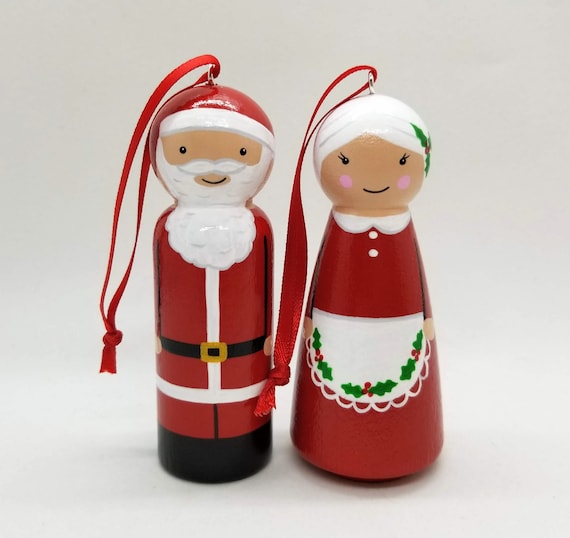 santa peg doll