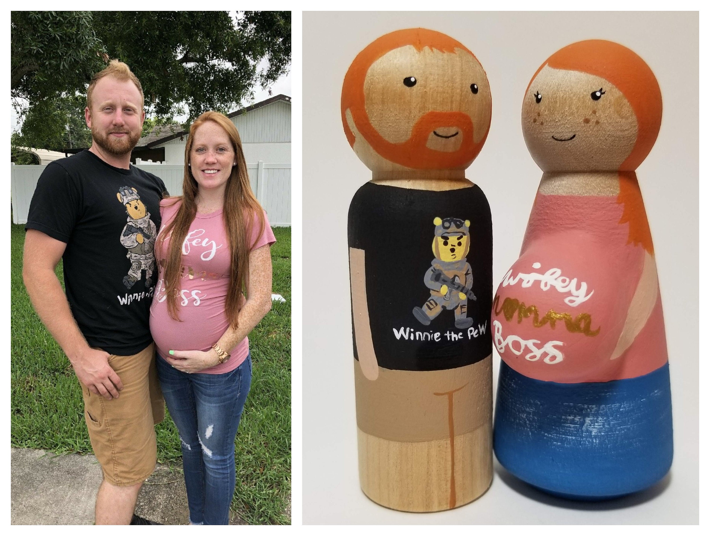 pregnant peg doll