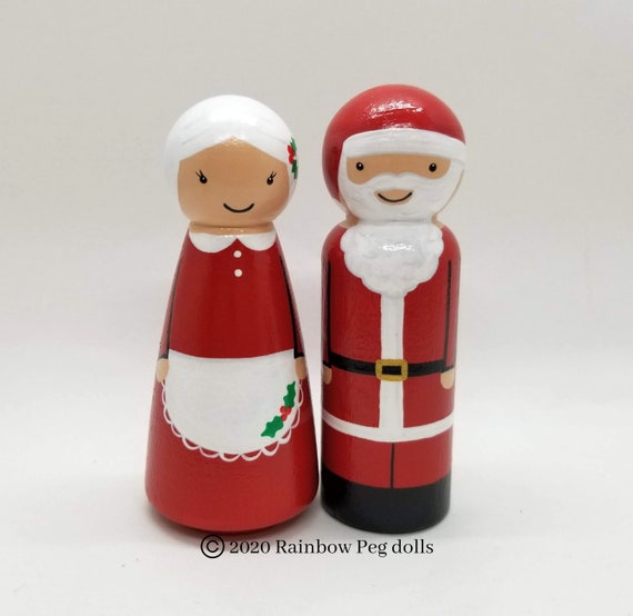 christmas peg dolls