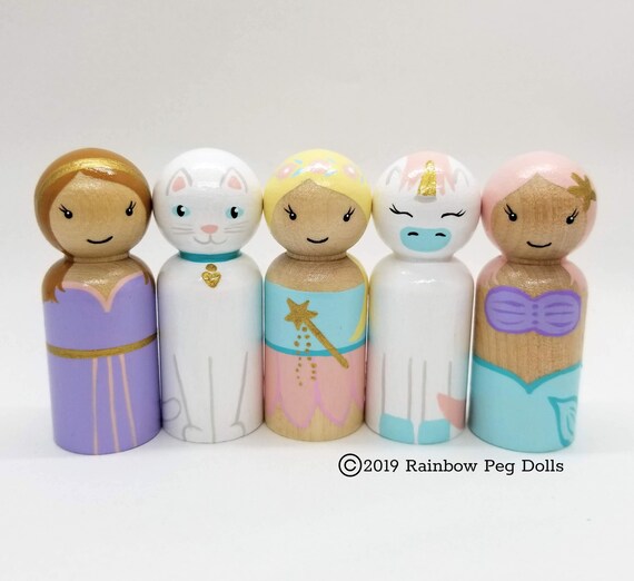 unicorn peg doll
