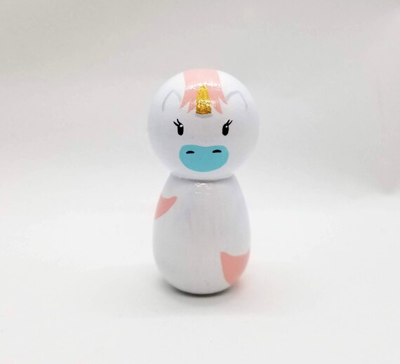 unicorn peg doll