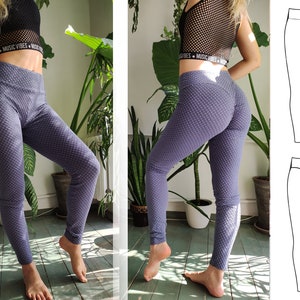 Leggings Pattern With Video Tutorial, Scrunch Butt Yoga Pants