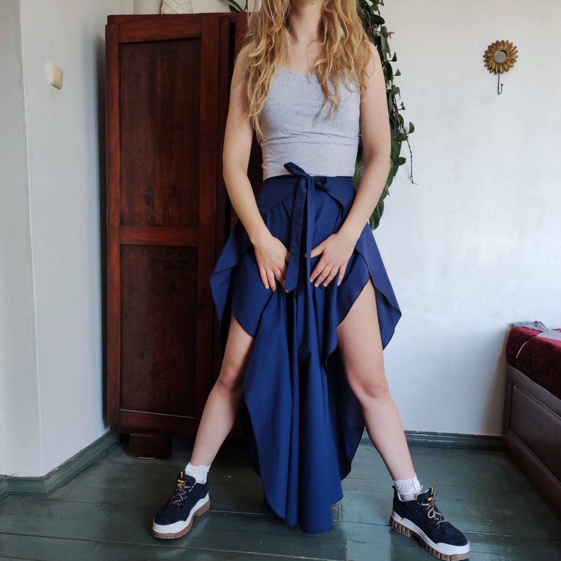 Flowy Beach Pants Pattern Skirtpants Pdf Instant Download Etsy