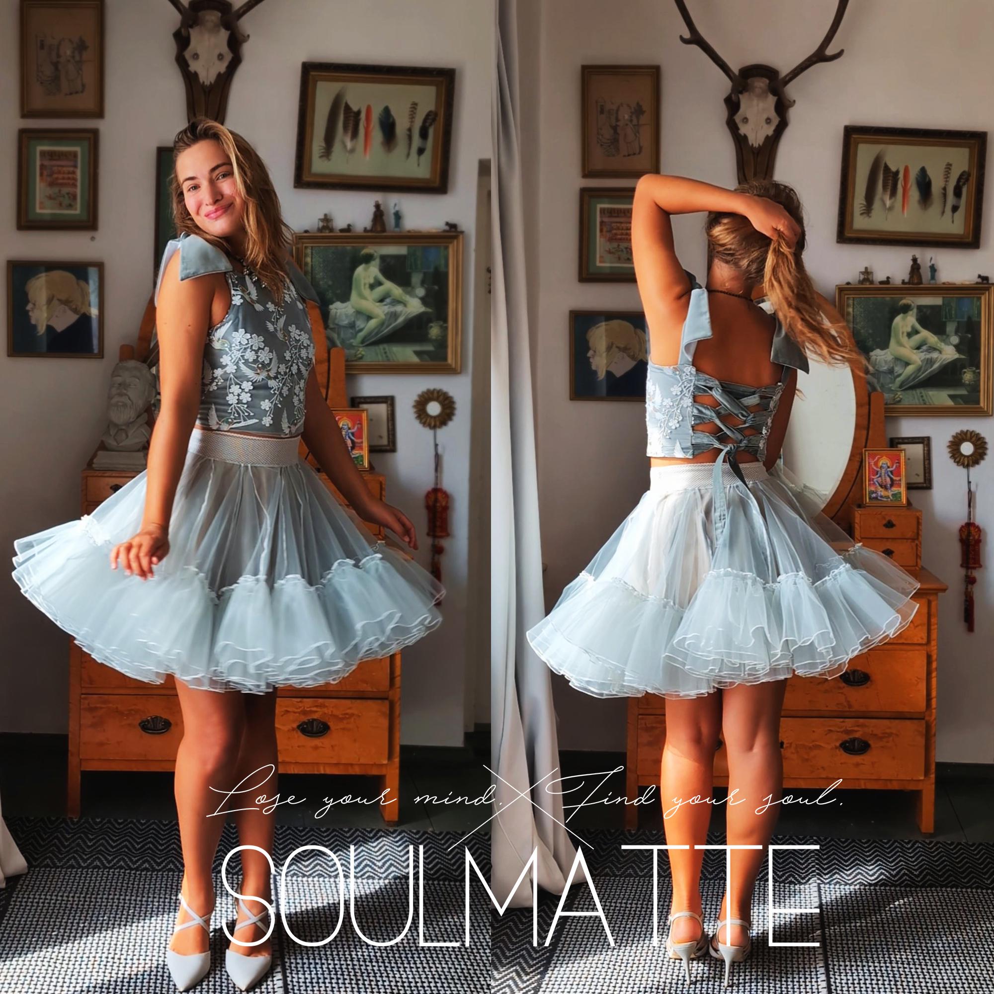 DEBAIJIA Gonna Tutu Bambina Principessa Tulle Sottoveste Ragazza per Danza Balletto Carnevale Blu Marino-XL DEBAIJIA Gonna Tutu Bambina Principessa Tulle Sottoveste Ragazza per Danza Balletto Carnevale Blu Marino-XL