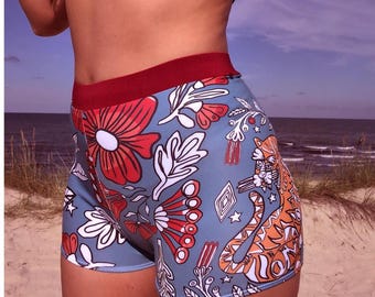 Gym Spandex Shorts Sewing Pattern – XS-L Sizes (PDF Pattern)
