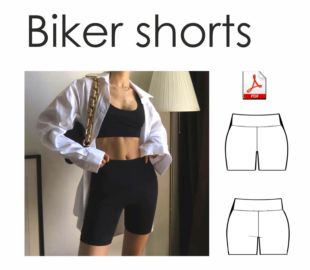 PDF Biker Shorts Pattern Pants Pattern for Beginners S L Etsy