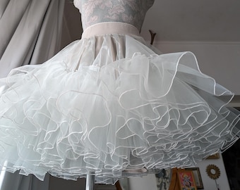 Tulle Ruffle Underskirt Pattern: Beginner Evening Skirt (PDF Pattern)