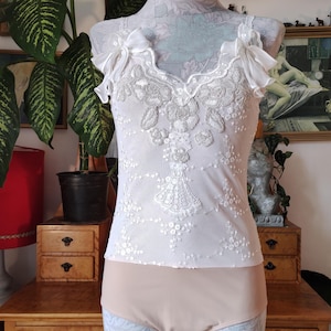 Patrón de costura para body: malla para mujer, tallas XS-L (patrón PDF)