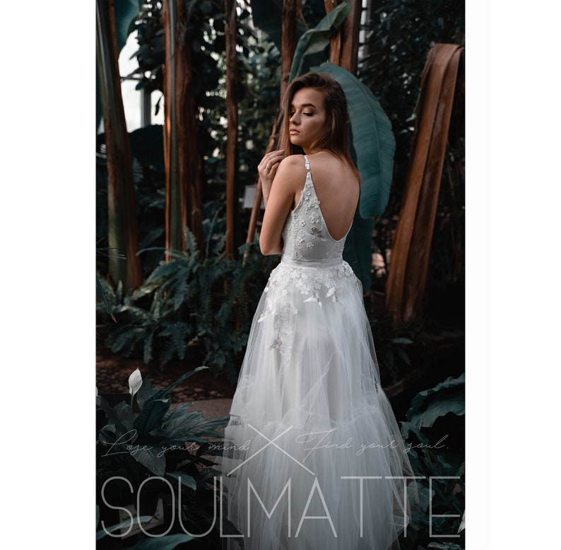 Wedding separates Alternative dress Bridal separates Hochzeit trennt Satin skirt T\u00fcllrock Braut Tulle skirt brautkleid bridal gown