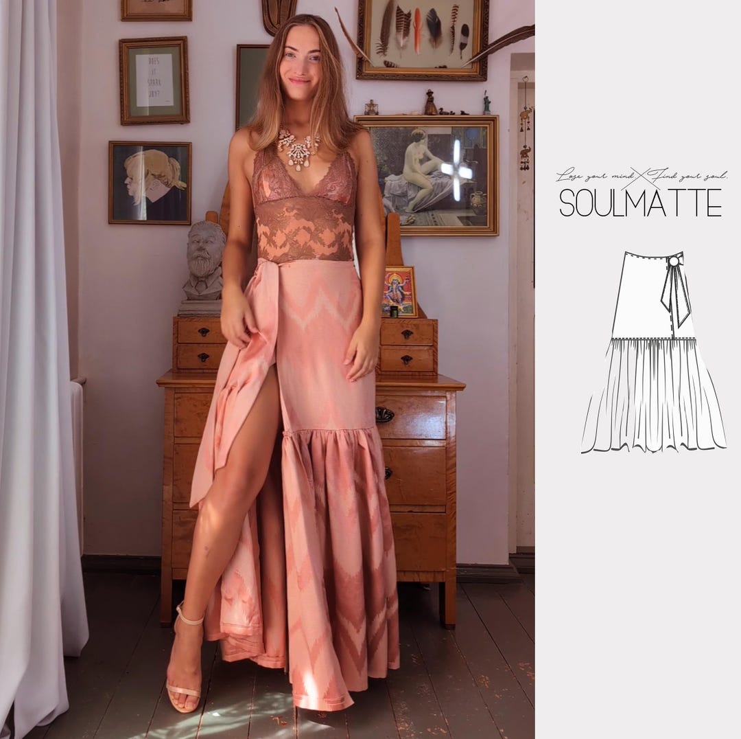 Rosa Faltenrock Maxi - Vielseitiger Damenrock Für Jeden Anlass