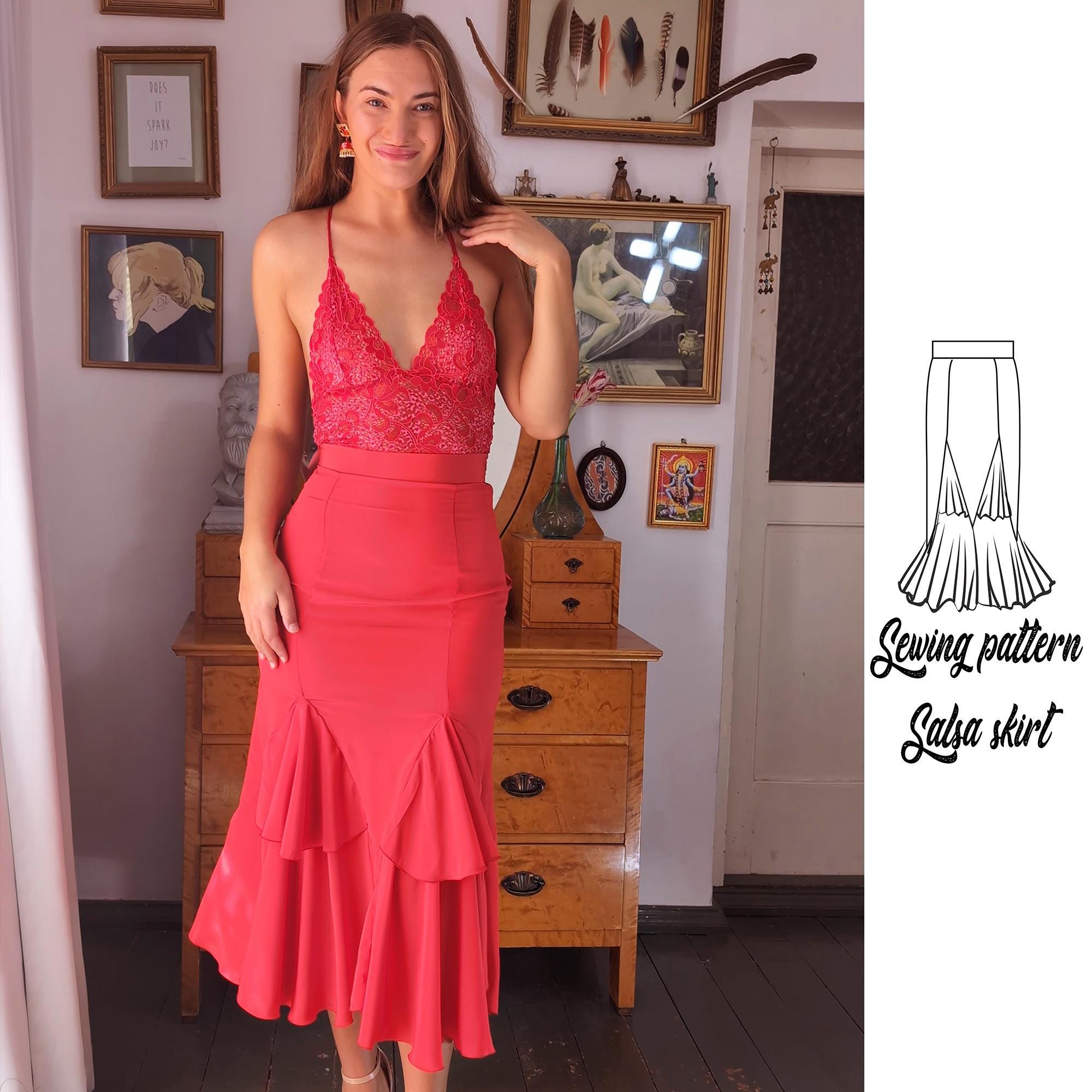 knee length dresses for ladies  Modern dance high stretch jersey Qipao   Stand Tall D