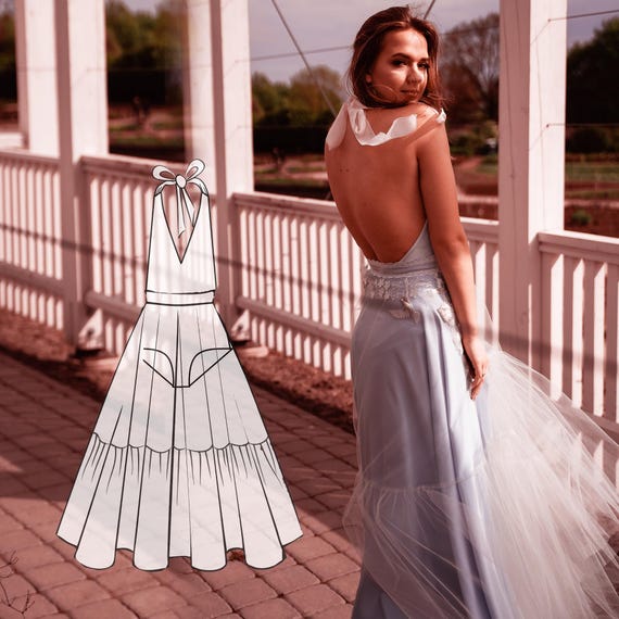 layered tulle dress pattern How to DIY Hack a Designer Dress Pattern: The Midnight Tulle Dress Story