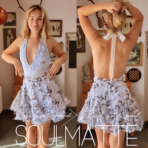 Sewing pattern ,Short sun skirt with panels at the bottom for extra volume. mini skirt, pleated gore skirt