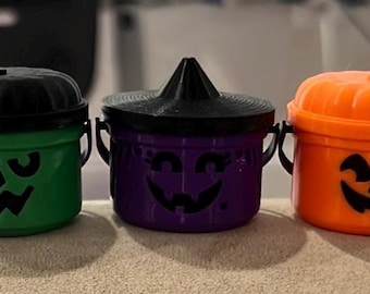 Nostalgic 80s 90s McDonalds Boo Buckets McBuckets Cute Desktop Toy