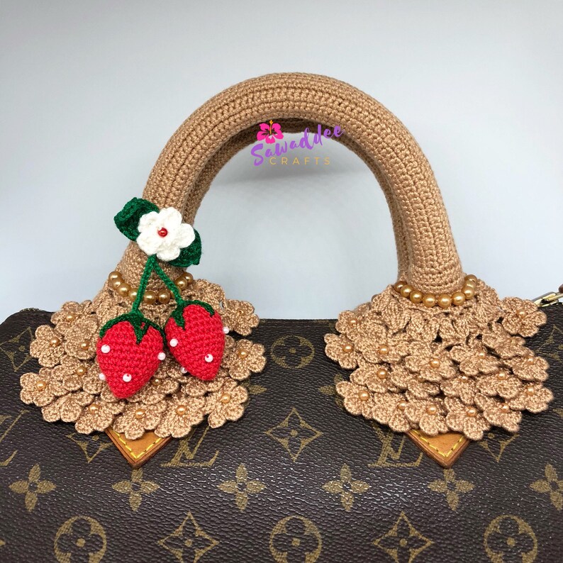 PREORDER Handmade Crochet Bag Purse Handle Cover/Protector Etsy