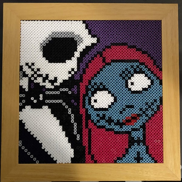 Tableau pixel-art MrJack/ Perles à repasser