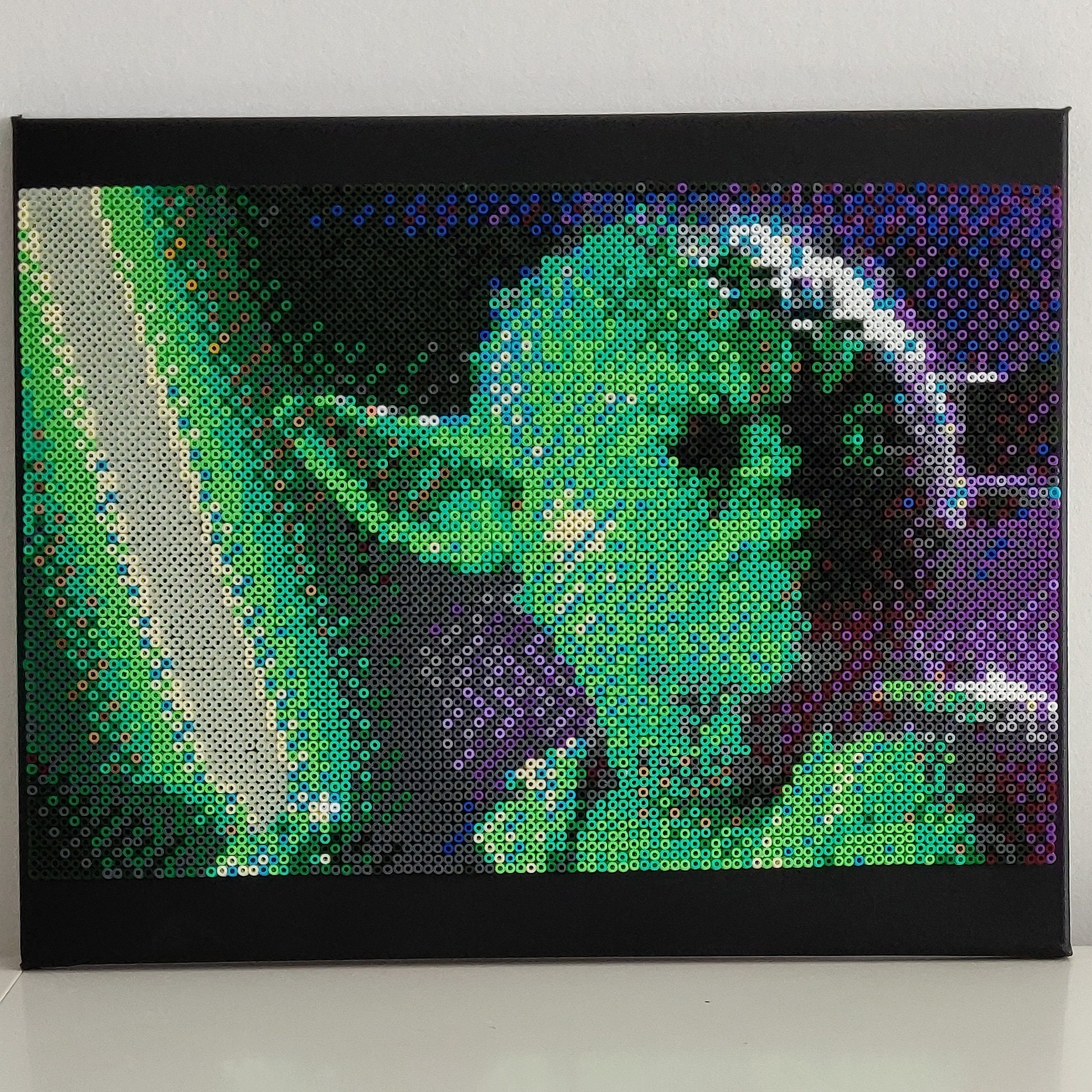 Picture Pixel Art Yoda Star Wars Perler Beads Etsy