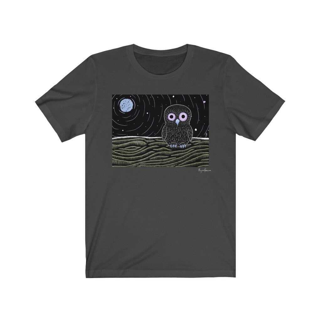 Night Owl - Short Sleeve Jersey Tee (various designs)