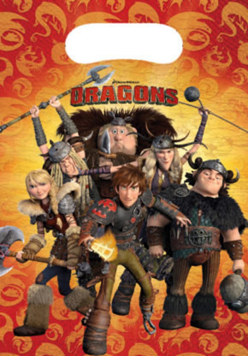 How to Train Your Dragons Party Supplies Decorating Napkins Etsy