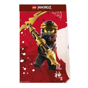 LEGO NINJAGO Feestartikelen Verjaardag 4 Party Bags