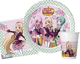 Regal Academy Party Supplies Tableware Decoration Plates Napkins Cups