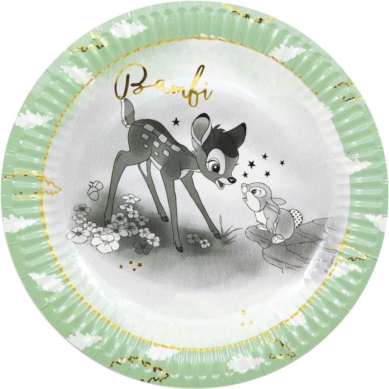 Bambi Cutie Birthday Party Decoration Tableware Decor Plates Etsy