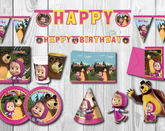 Masha Printable Etsy