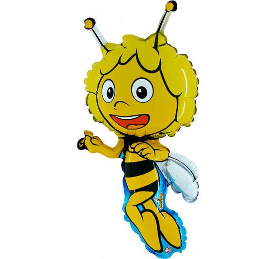 Huge, Mylar Honey Bee Balloons Set - Pack of 33, Bee Party