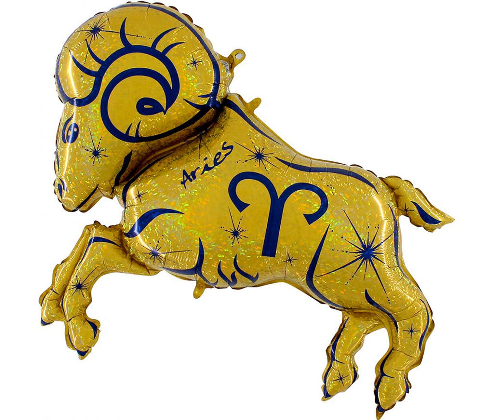 Big ARIES 49 / 125 Cm Jumbo Shape Foil Mylar Balloon Etsy