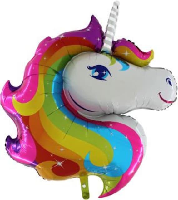 Folien Balon Deko Einhorn