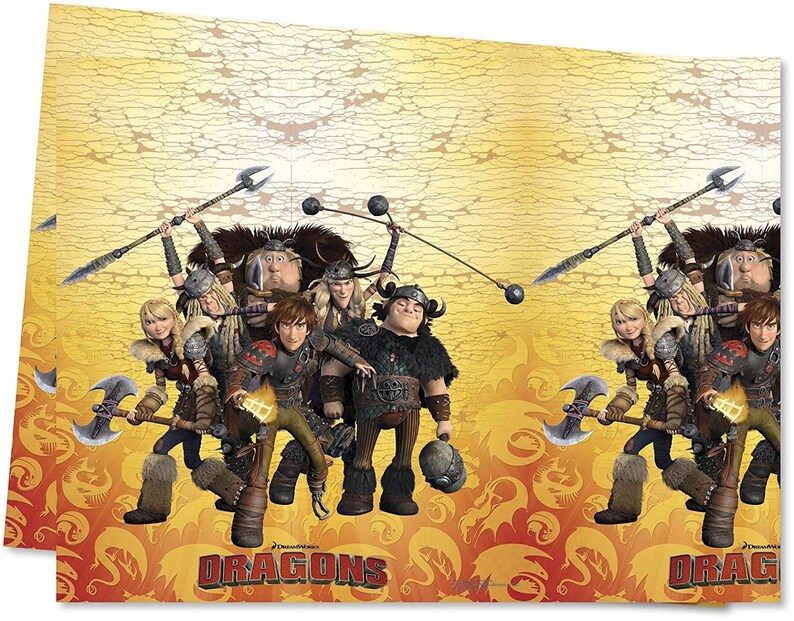 How to Train Your Dragons Party Supplies Decorating Napkins Etsy