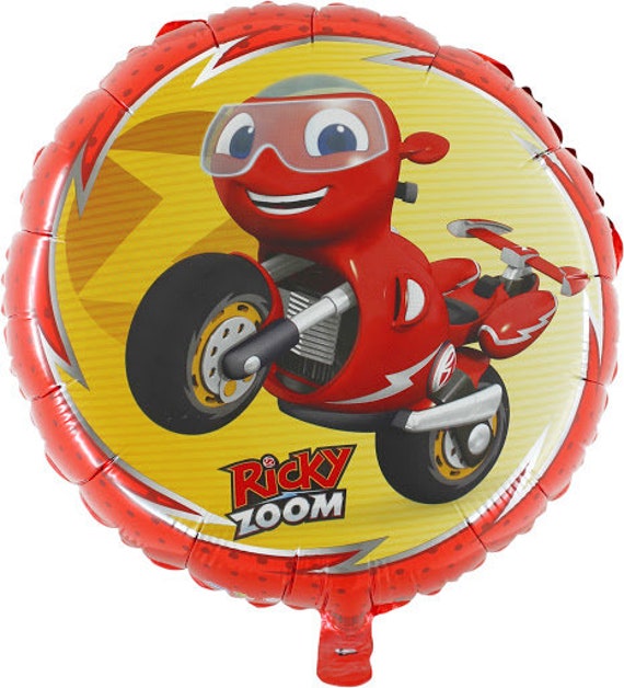 Ricky Zoom Foil Balloon Party Supplies Decoration Etsy Ricky Zoom Foil Balloon Party Supplies Decoration Etsy